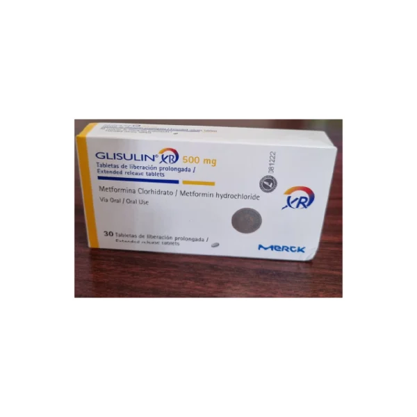 Glisulin XR 500 x comprimidos